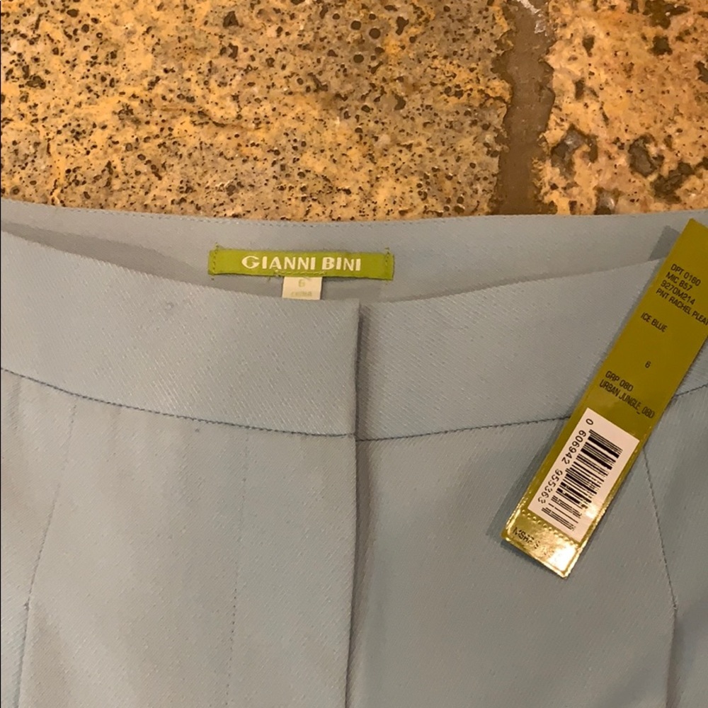 Gianni Bini Ice Blue High Waisted pants - Picture 2 of 4